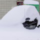 Smart Car covered in snow